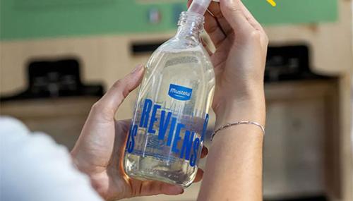 Mustela refillable bottle